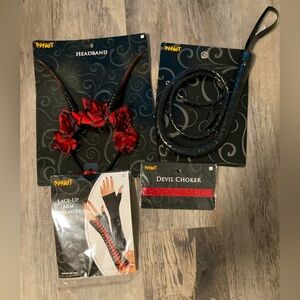 Spirit Halloween Devil costume accessories